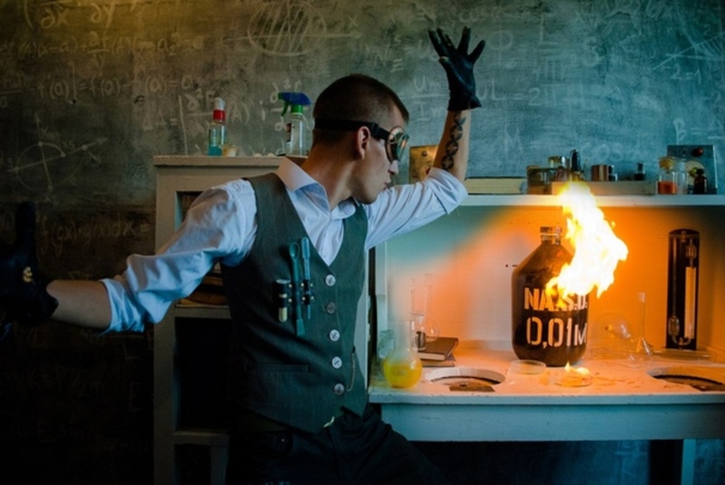 Химическое шоу в парке Пушкина