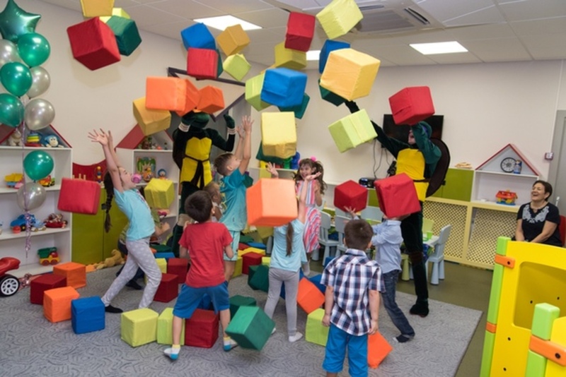 Поролоновое шоу в парке Пушкина